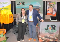 Esmeralda Valencia and Gerald Baez from JR Aguacates in Mexico.